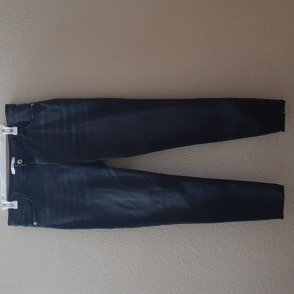 Black faded skinny jeans-Waist/36 in Length/32 in